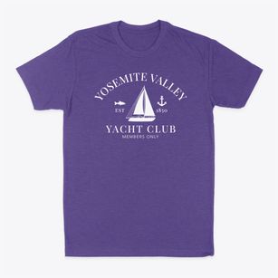 Yosemite Valley California Yacht Club Classic Dad T-Shirt