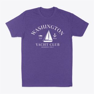 Washington Illinois Yacht Club Classic Dad T-Shirt