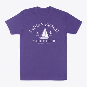 Indian Beach North Carolina Yacht Club Classic Dad T-Shirt