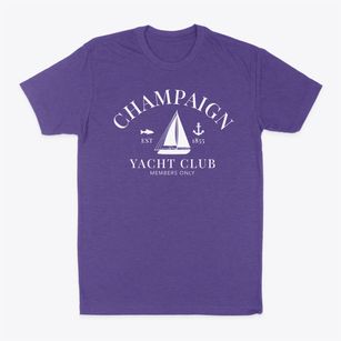 Champaign Illinois Yacht Club Classic Dad T-Shirt