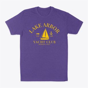 Lake Arbor Maryland Yacht Club Classic Dad T-Shirt