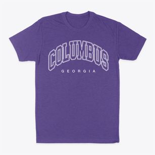 Columbus Georgia Inline Classic Dad T-Shirt