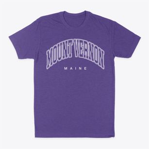 Mount Vernon Maine Inline Classic Dad T-Shirt