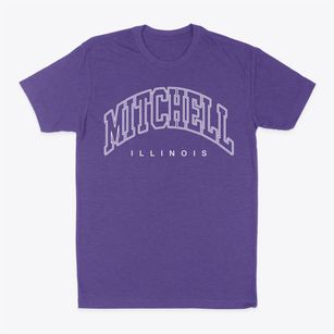 Mitchell Illinois Inline Classic Dad T-Shirt