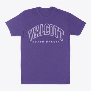 Walcott North Dakota Inline Classic Dad T-Shirt