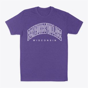 Pewaukee Village Wisconsin Inline Classic Dad T-Shirt