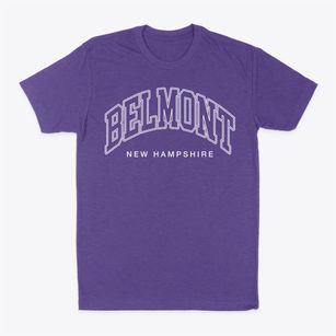 Belmont New Hampshire Inline Classic Dad T-Shirt