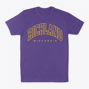 Richland Wisconsin Inline Classic Dad T-Shirt