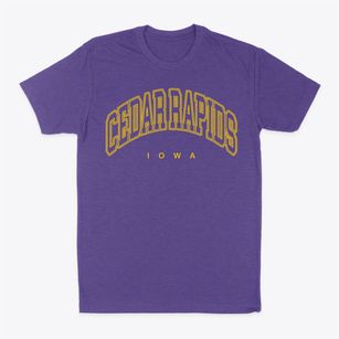 Cedar Rapids Iowa Inline Classic Dad T-Shirt