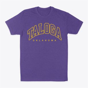 Taloga Oklahoma Inline Classic Dad T-Shirt