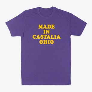 Castalia Ohio Classic 70s Classic Dad T-Shirt
