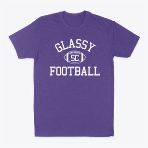 Glassy South Carolina Football Classic Dad T-Shirt