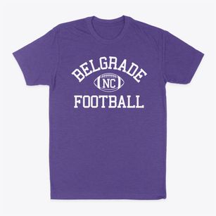 Belgrade North Carolina Football Classic Dad T-Shirt