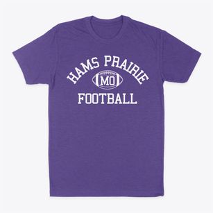 Hams Prairie Missouri Football Classic Dad T-Shirt