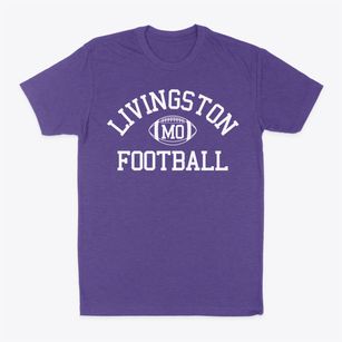 Livingston Missouri Football Classic Dad T-Shirt