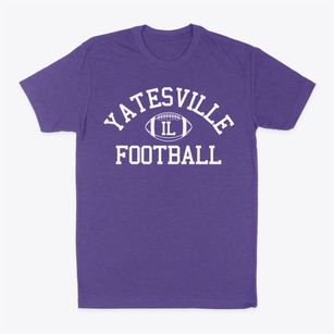 Yatesville Illinois Football Classic Dad T-Shirt