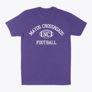 Mayos Crossroads North Carolina Football Classic Dad T-Shirt