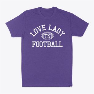 Love Lady Tennessee Football Classic Dad T-Shirt