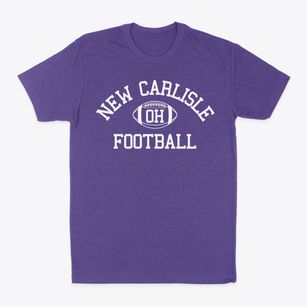 New Carlisle Ohio Football Classic Dad T-Shirt
