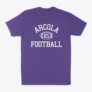 Arcola Kansas Football Classic Dad T-Shirt