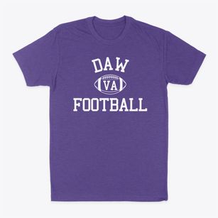 Daw Virginia Football Classic Dad T-Shirt