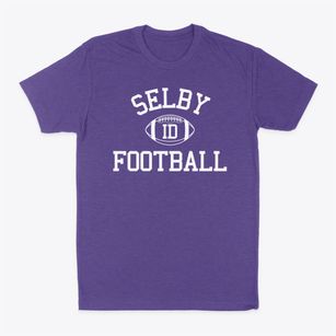 Selby Idaho Football Classic Dad T-Shirt