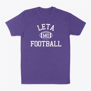 Leta Missouri Football Classic Dad T-Shirt