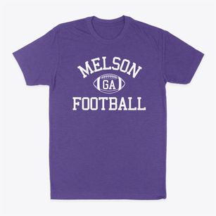 Melson Georgia Football Classic Dad T-Shirt