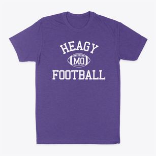 Heagy Missouri Football Classic Dad T-Shirt