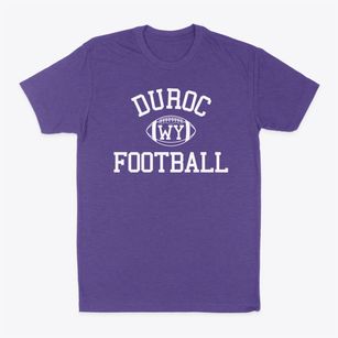 Duroc Wyoming Football Classic Dad T-Shirt