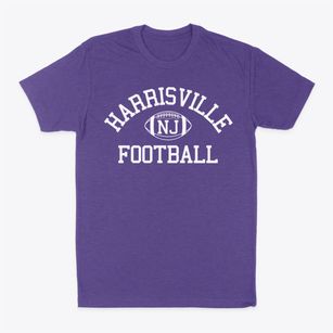 Harrisville New Jersey Football Classic Dad T-Shirt