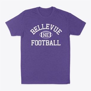Bellevue Nebraska Football Classic Dad T-Shirt