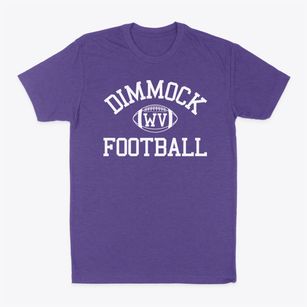 Dimmock West Virginia Football Classic Dad T-Shirt