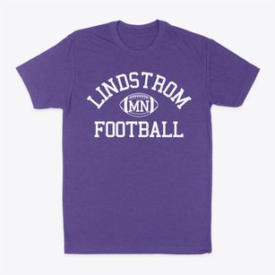 Lindstrom Minnesota Football Classic Dad T-Shirt