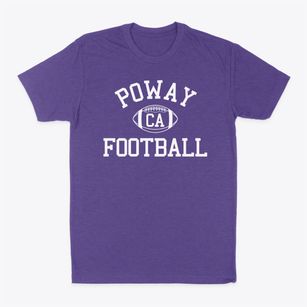 Poway California Football Classic Dad T-Shirt