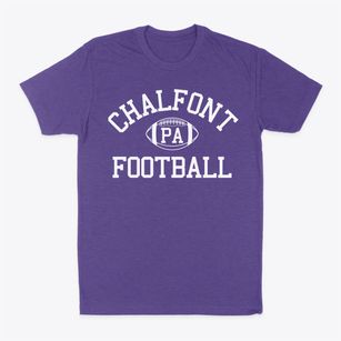 Chalfont Pennsylvania Football Classic Dad T-Shirt