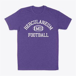 Herculaneum Missouri Football Classic Dad T-Shirt