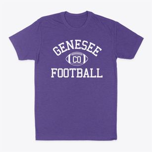 Genesee Colorado Football Classic Dad T-Shirt
