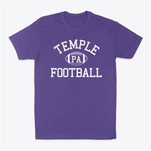 Temple Pennsylvania Football Classic Dad T-Shirt