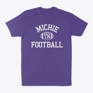 Michie Tennessee Football Classic Dad T-Shirt