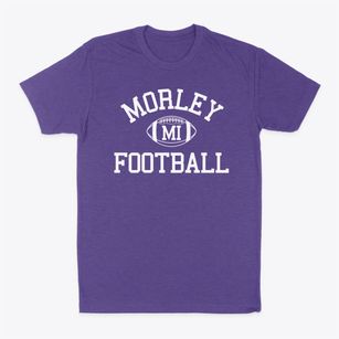 Morley Michigan Football Classic Dad T-Shirt