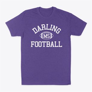 Darling Mississippi Football Classic Dad T-Shirt