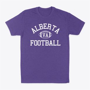 Alberta Virginia Football Classic Dad T-Shirt