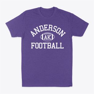 Anderson Alaska Football Classic Dad T-Shirt