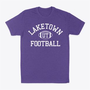 Laketown Utah Football Classic Dad T-Shirt
