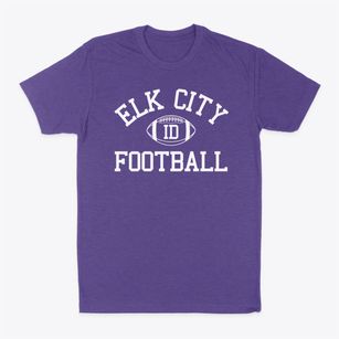 Elk City Idaho Football Classic Dad T-Shirt
