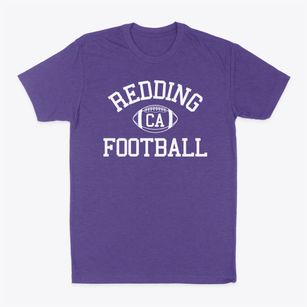 Redding California Football Classic Dad T-Shirt