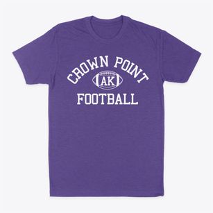 Crown Point Alaska Football Classic Dad T-Shirt
