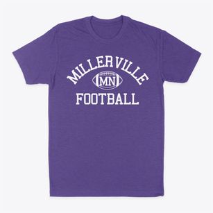Millerville Minnesota Football Classic Dad T-Shirt