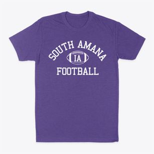South Amana Iowa Football Classic Dad T-Shirt